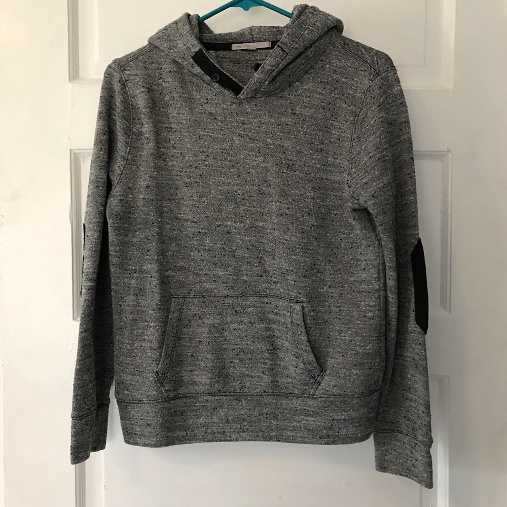Gap Small Tweedy Professor Hoodie w/ Elbow Patches